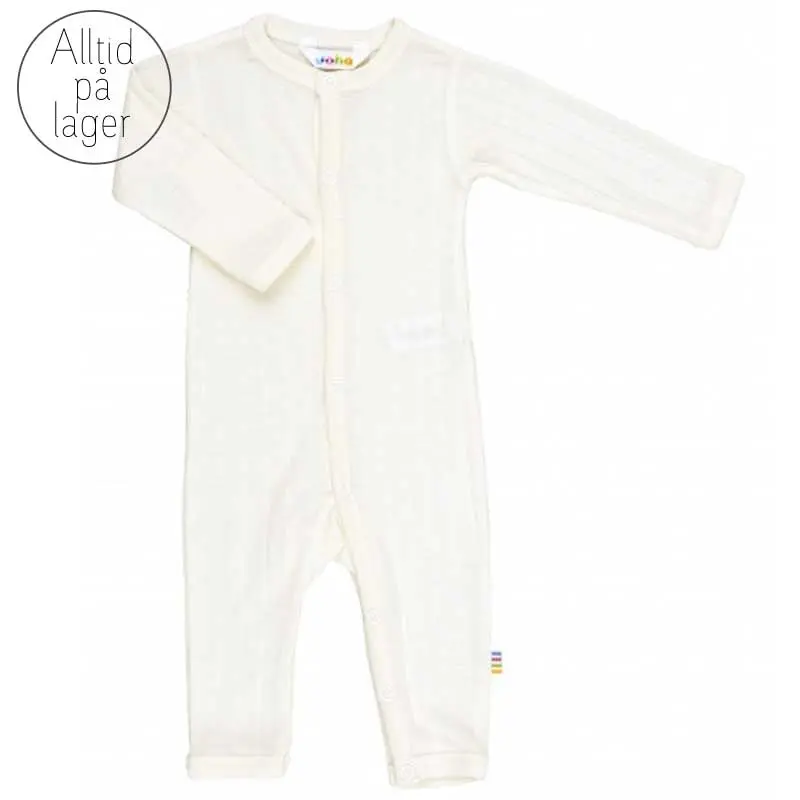Joha Heldrakt i ull/silke Off-white