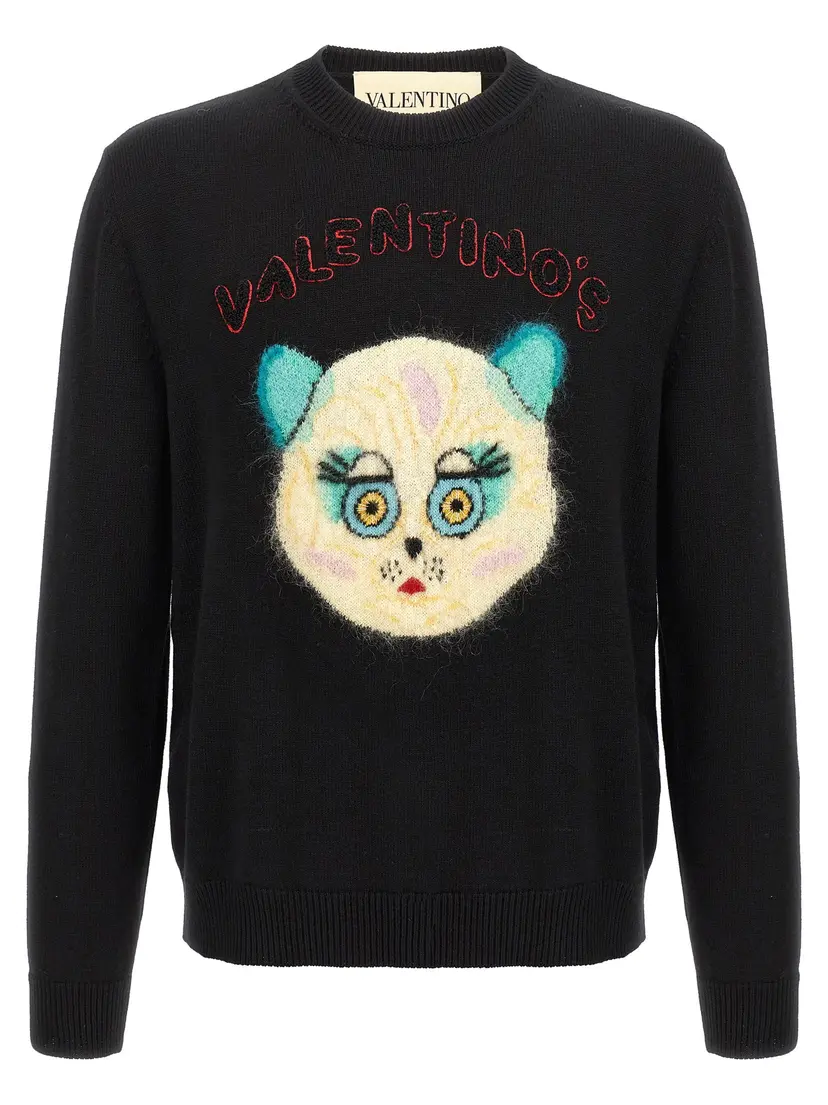 Valentino Garavani Valentino Garavani Strikkegensere – Svart