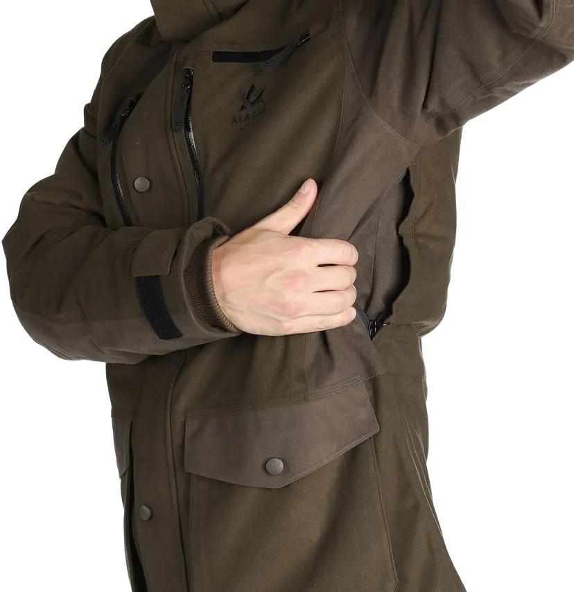 Alaska 1795 Alaska 1795 M's Tundra Jacket Brown