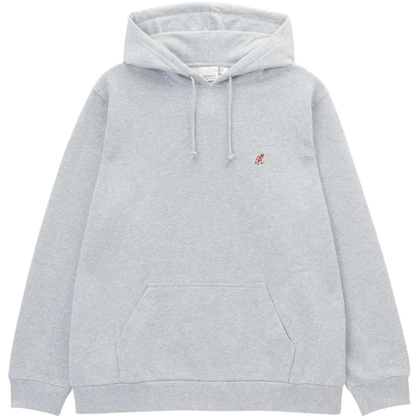 Gramicci Gramicci One Point Hooded Sweatshirt Heather Grey