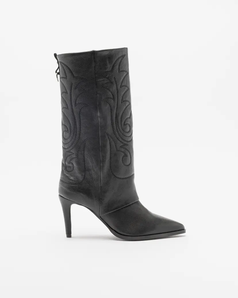 PROF PROF P-183 Black Boots