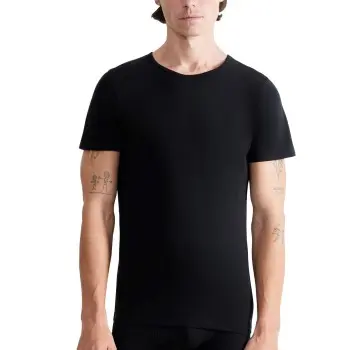 Sloggi Sloggi Men Ever Ease O-Neck Svart bomull Small Herre