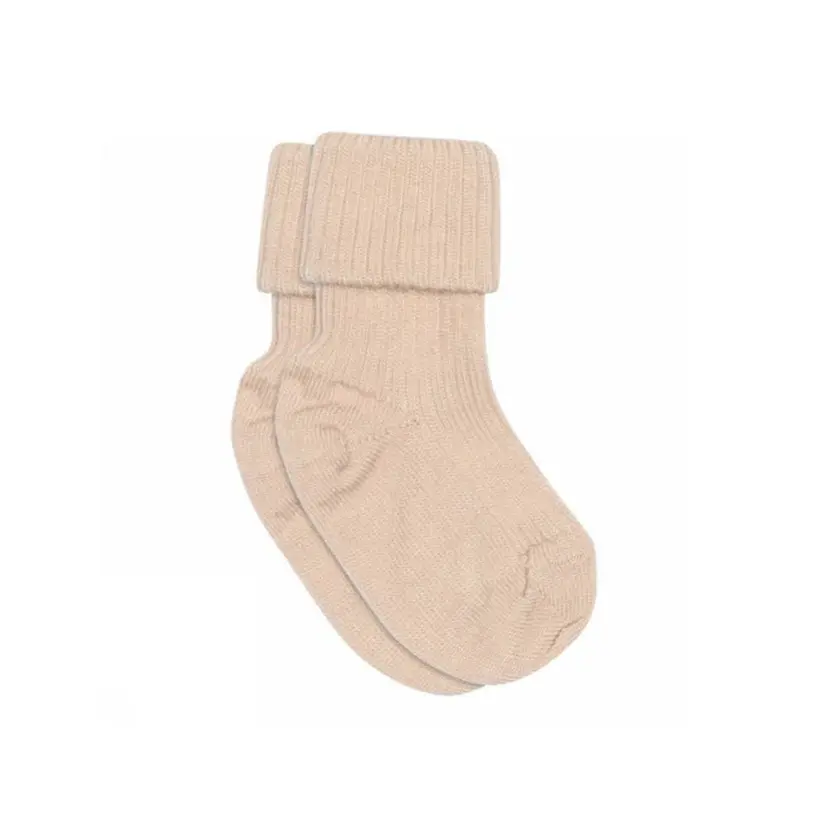 MP MP - Sokker Ull Baby Ribb Rose Dust