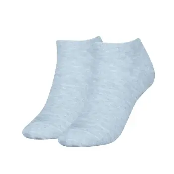 Tommy Hilfiger Tommy Hilfiger Strømper 2P Women Sneaker Sock Lysblå Str 39/42 Dame