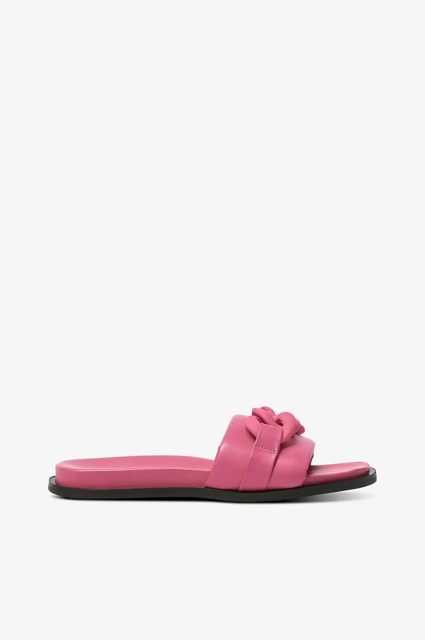 Agnes Cecilia Sandaler AC Slip on Chain - Rosa
