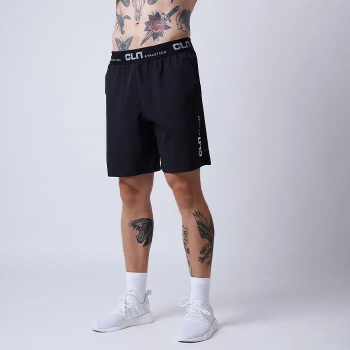 CLN ATHLETICS CLN Dino Stretch Shorts, Black