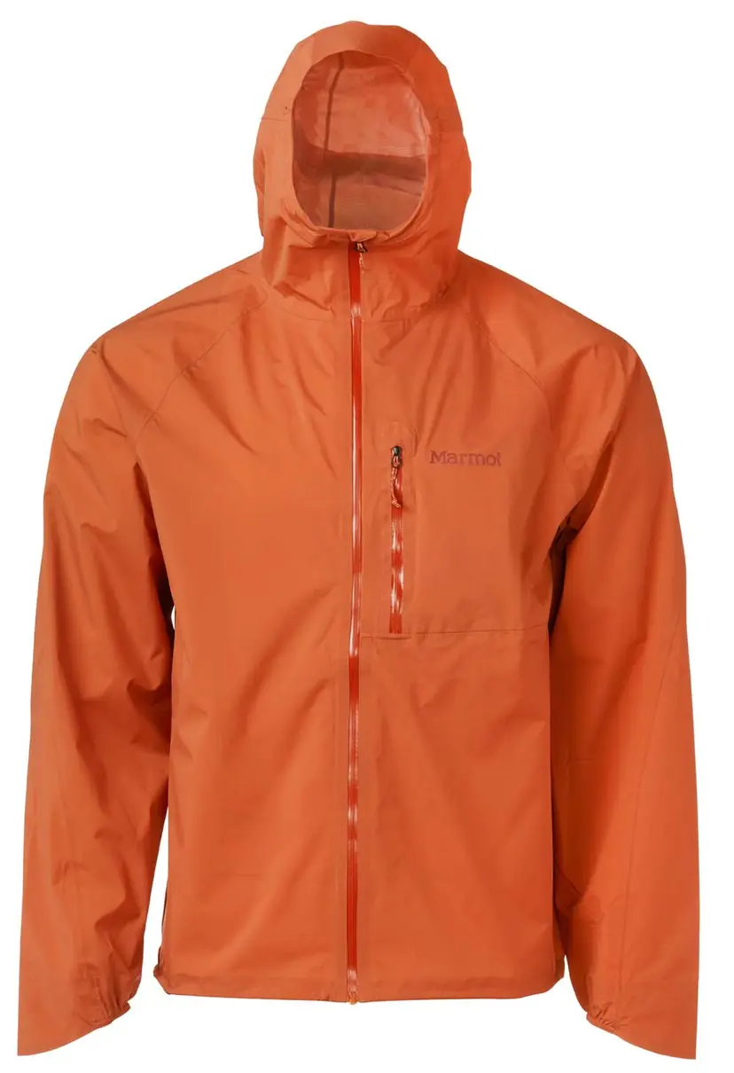 Marmot Marmot Men's Superalloy Bio Rain Jacket Brown