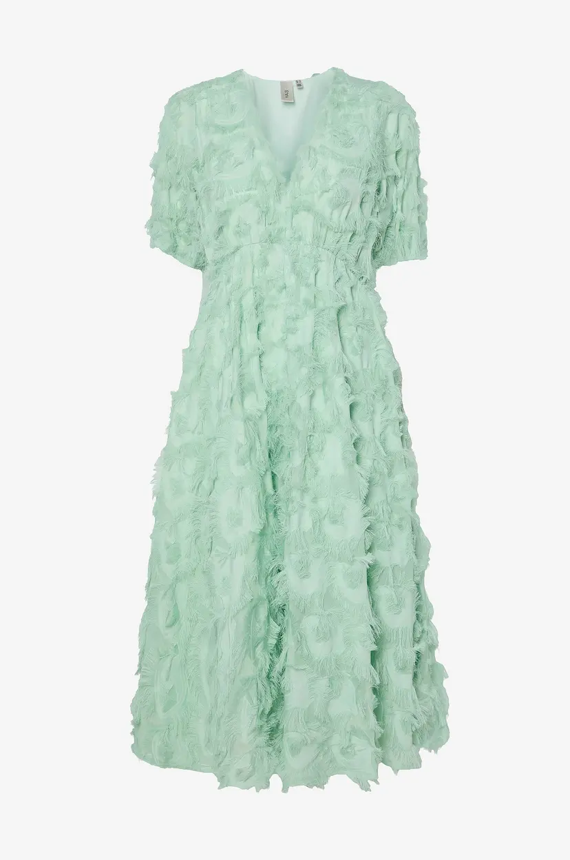 Y.A.S Kjole yasPazylla 3/4 Midi Dress - Grønn