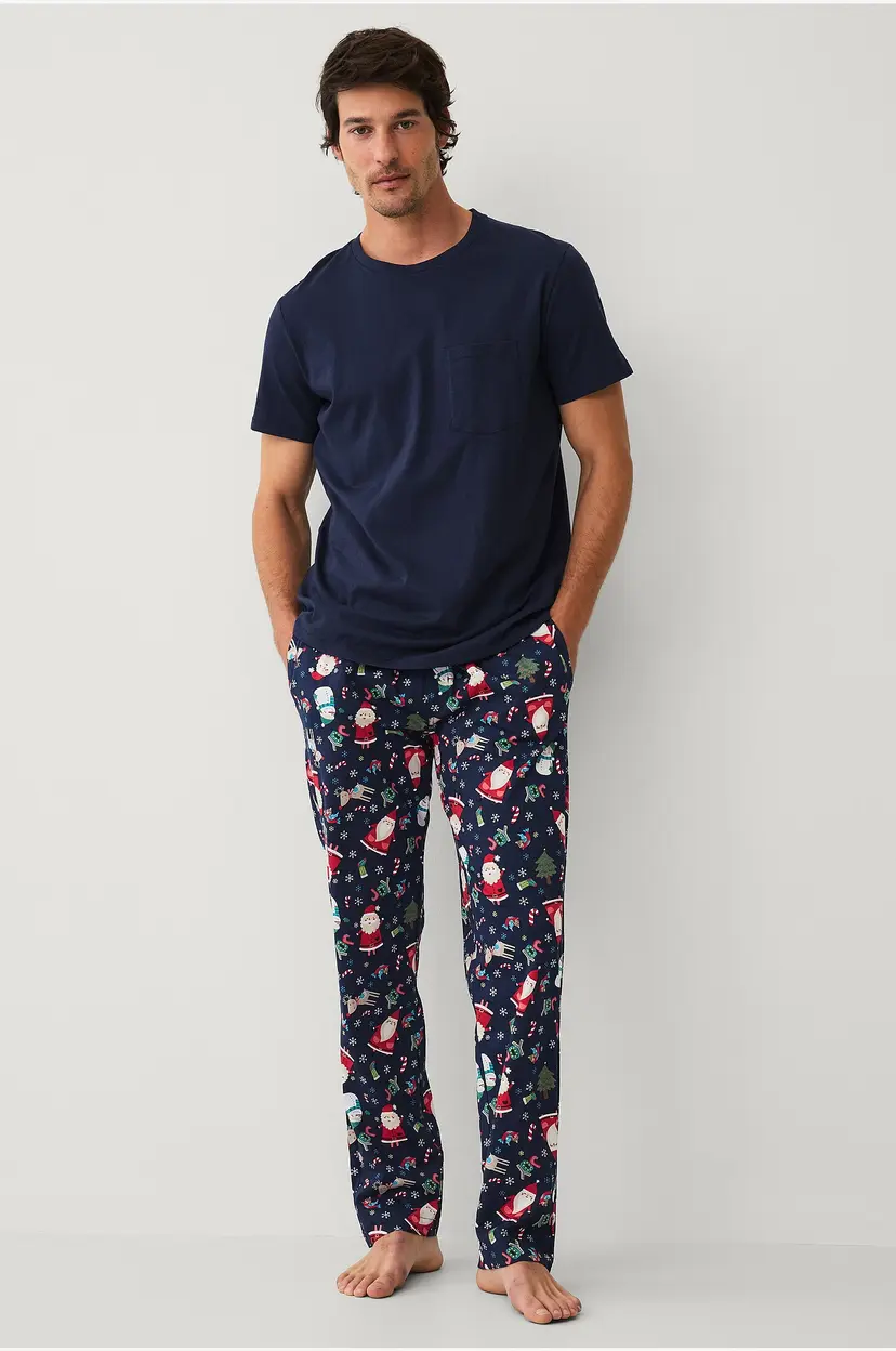 Ellos Collection Pyjamas Melker - Blå