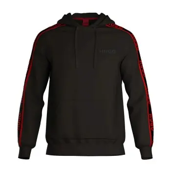 Hugo HUGO LIAM Hoodie Rød/Svart bomull Medium Herre