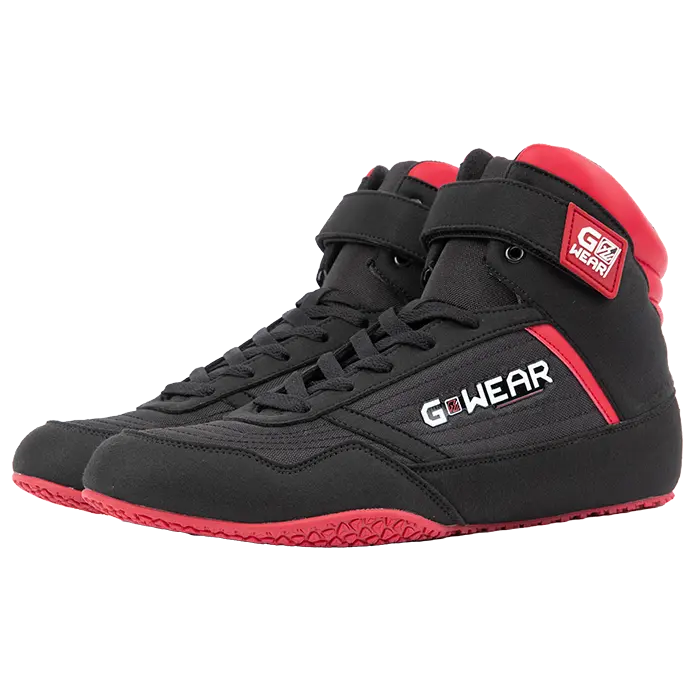 Gorilla Wear Classic High Tops, black/red
