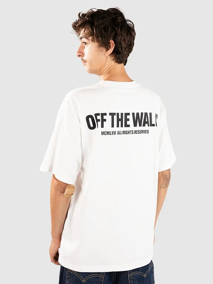 Vans Vans Original Standards Statement T-skjorte hvit