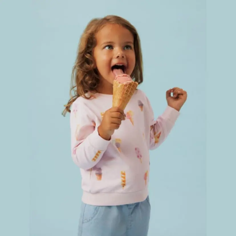 NAME IT Name It - Genser Sweat Jillian Icecream Ballerina