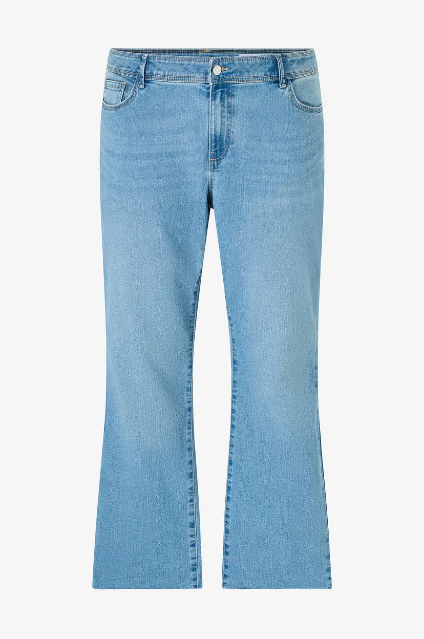 Vero Moda Curve Jeans vmcSheila MR Kick Flared J Vi3492 C - Blå