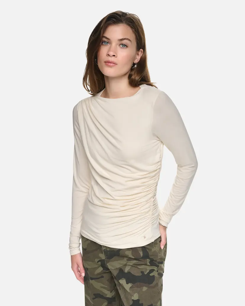 DKNY Jeans DKNY Jeans DJ6T1825 Beige Sweatshirt