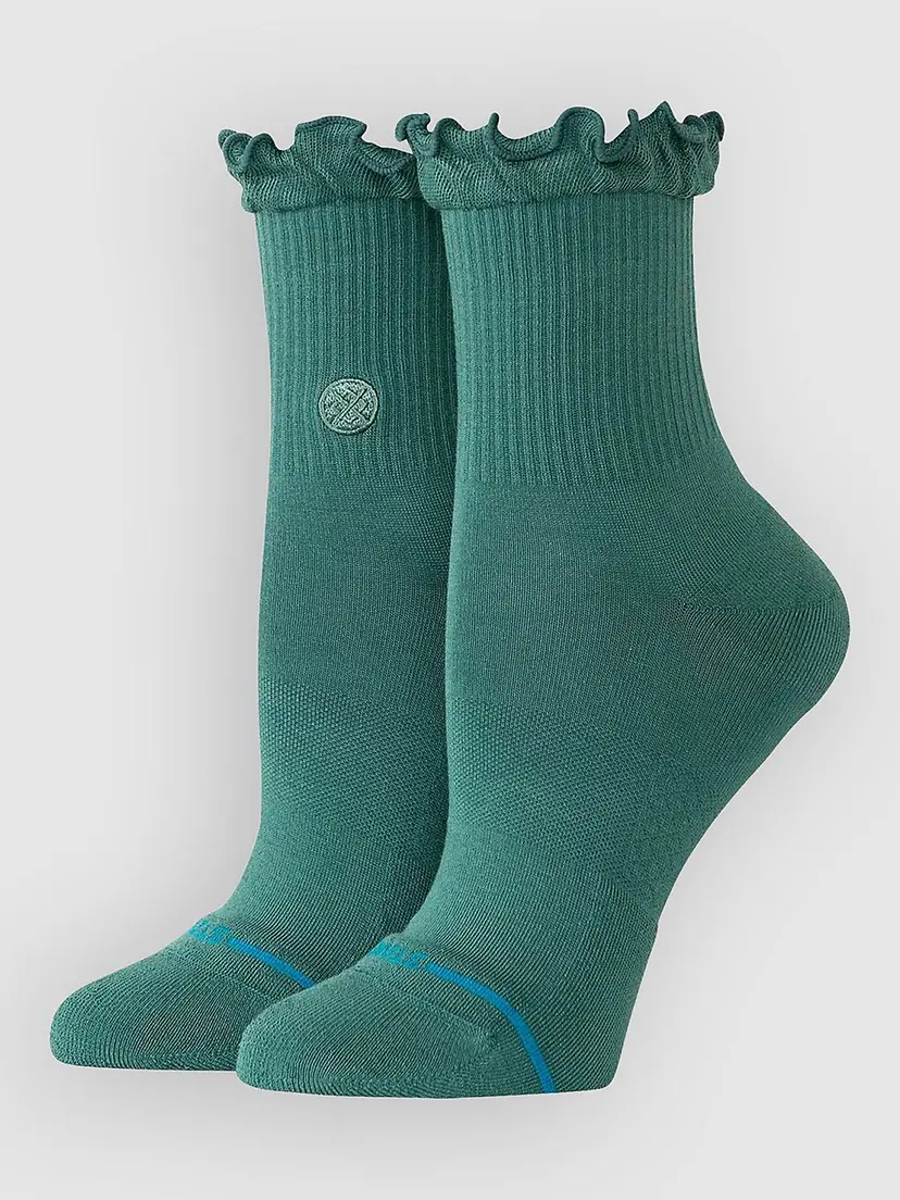 Stance Stance Ruffle Icon Quarter Sokker grønn