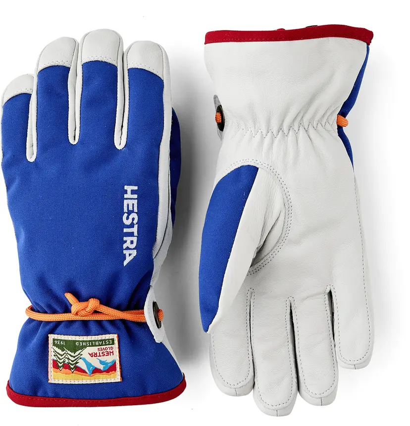 Hestra Hestra Kids' Wakayama Jr - 5 Finger Royal Blue