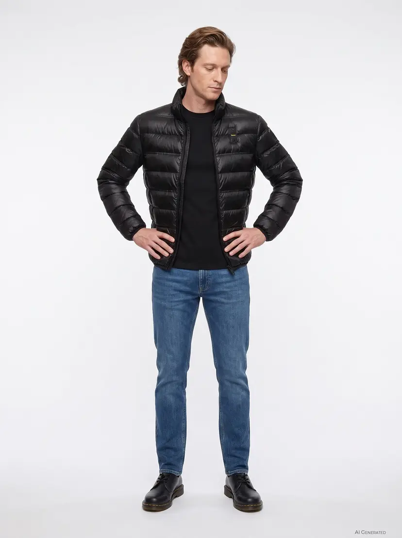 Blauer Blauer BLUC03047 Black Puffer jacket