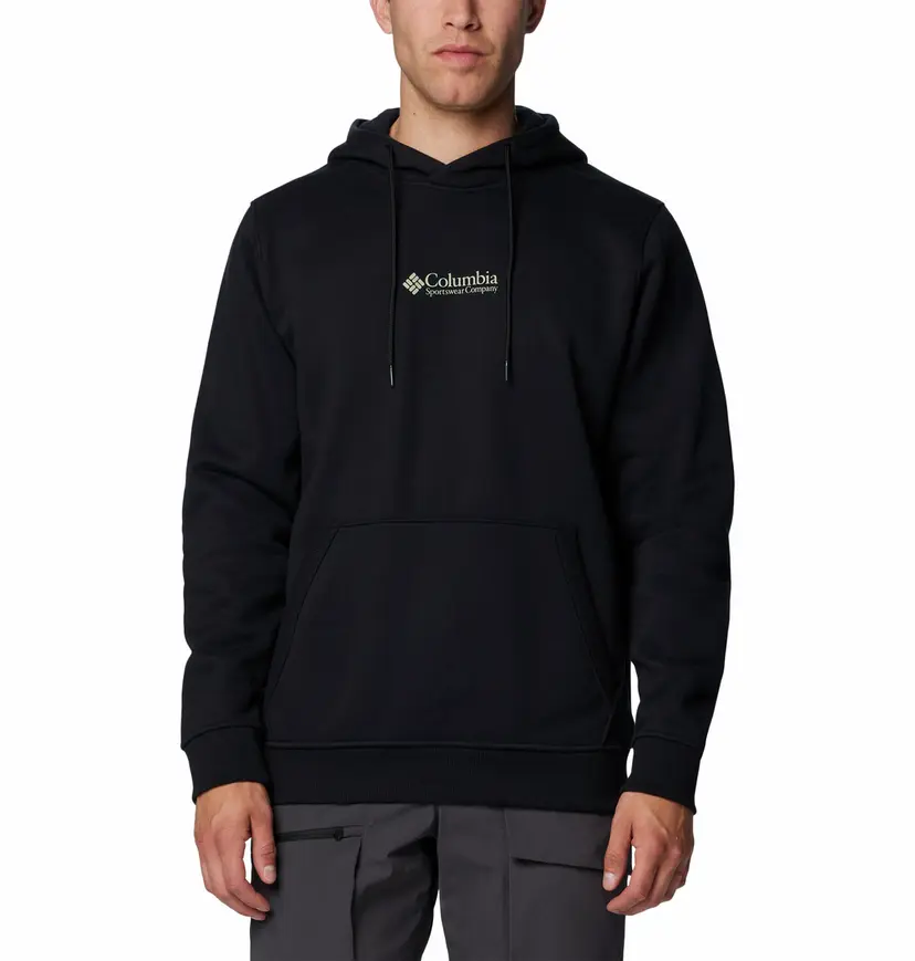 Columbia Columbia Men's Meridian Creek Hoodie Black, Csc Center Chest
