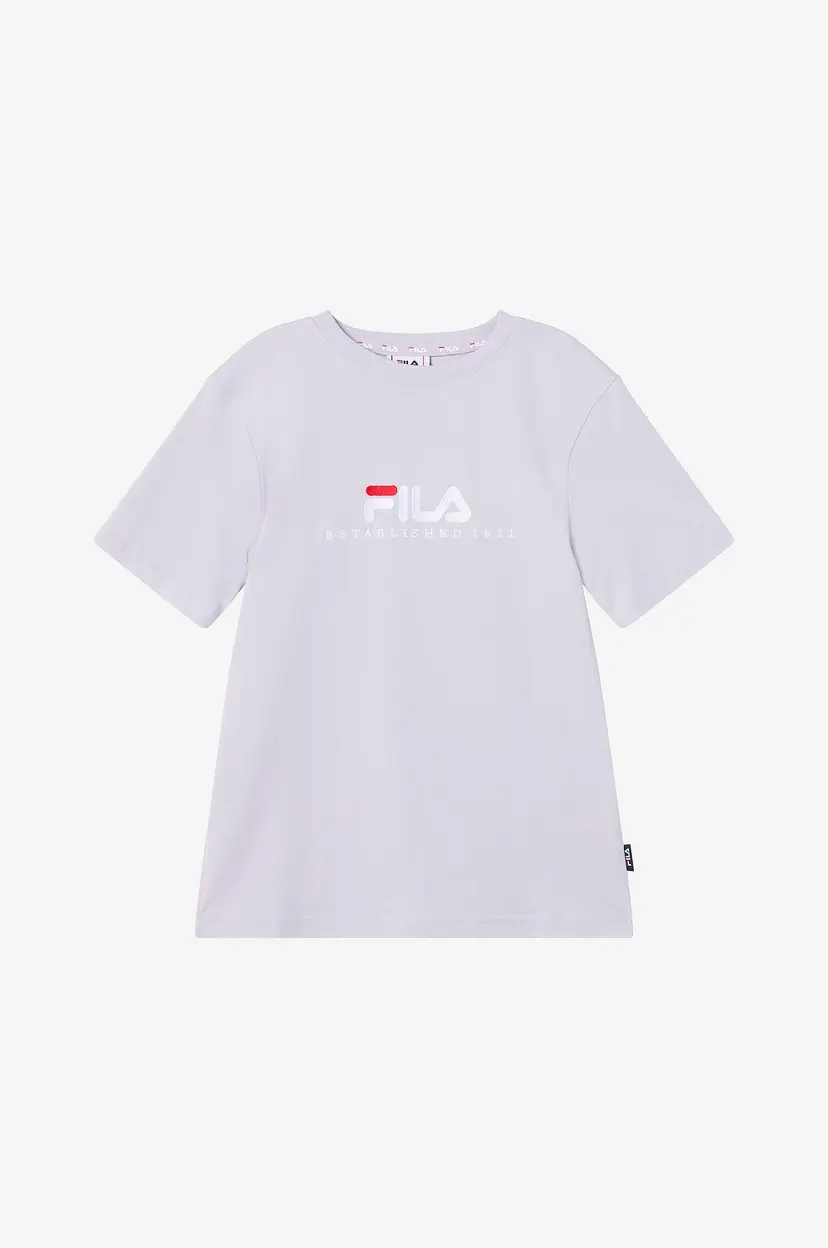 Fila T-skjorte Lohberg Logo Tee - Lilla