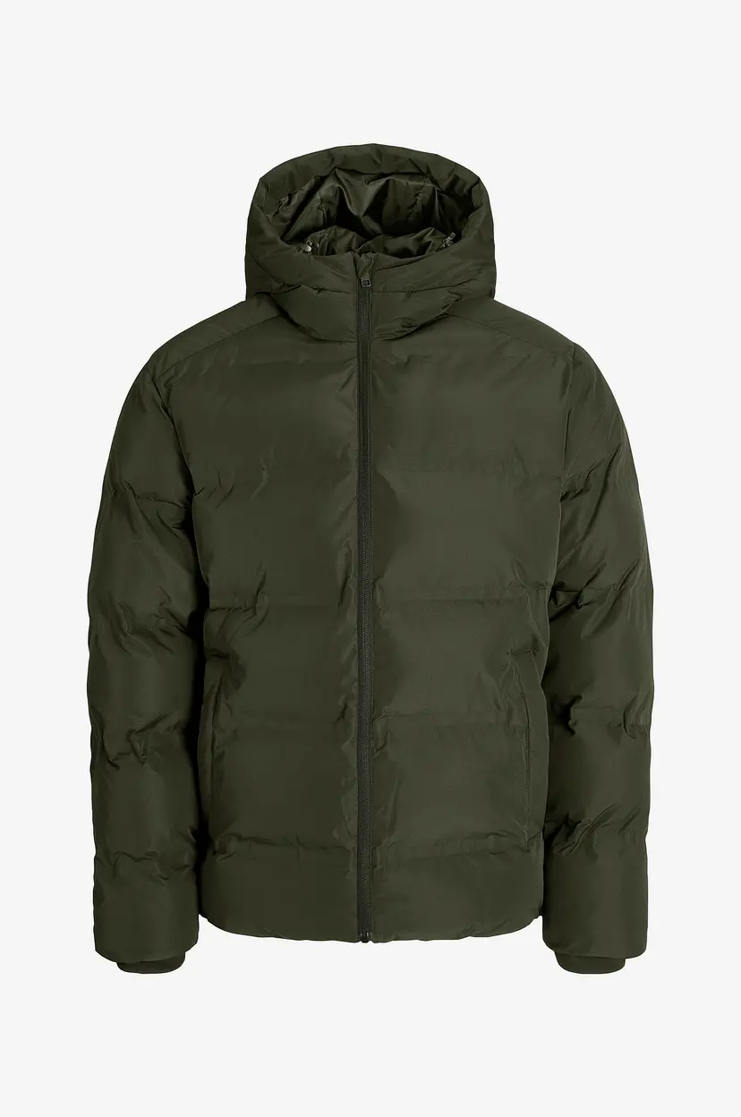 Jack & Jones Pufferjakke jjeSoho Puffer Hood SN - Grønn