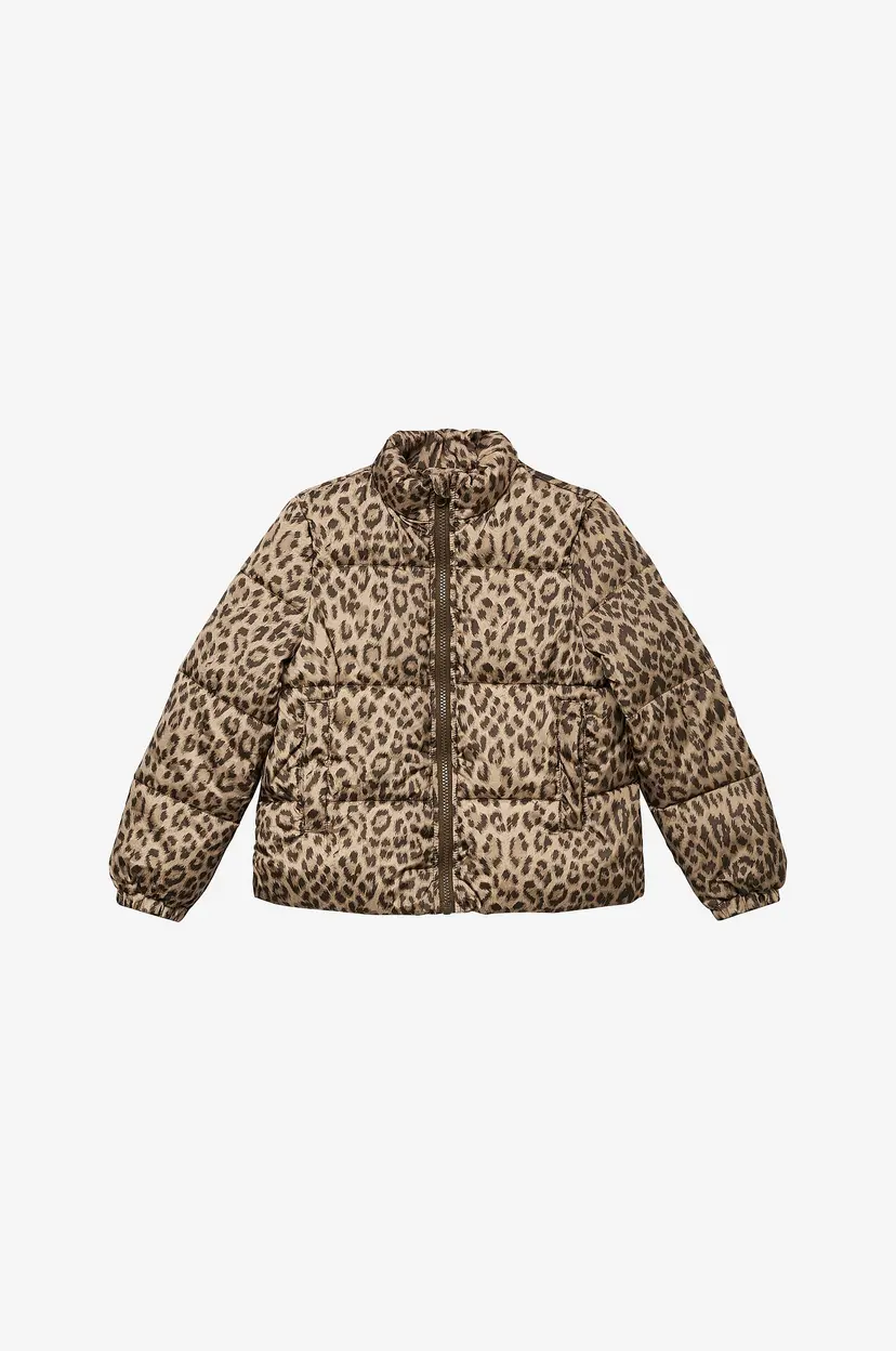 Vero Moda Girl Jakke vmParda Aop Jacket Girl - Brun