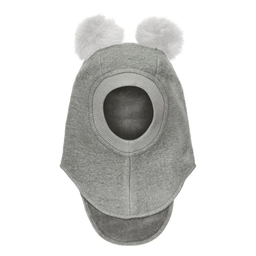 Huttelihut Huttelihut - Balaclava Ullfleece Alpakkadusk Medium Grey Melange