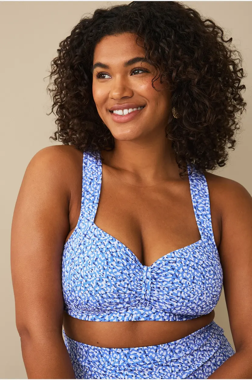 Ellos Plus collection Myk bikini-BH - Blå