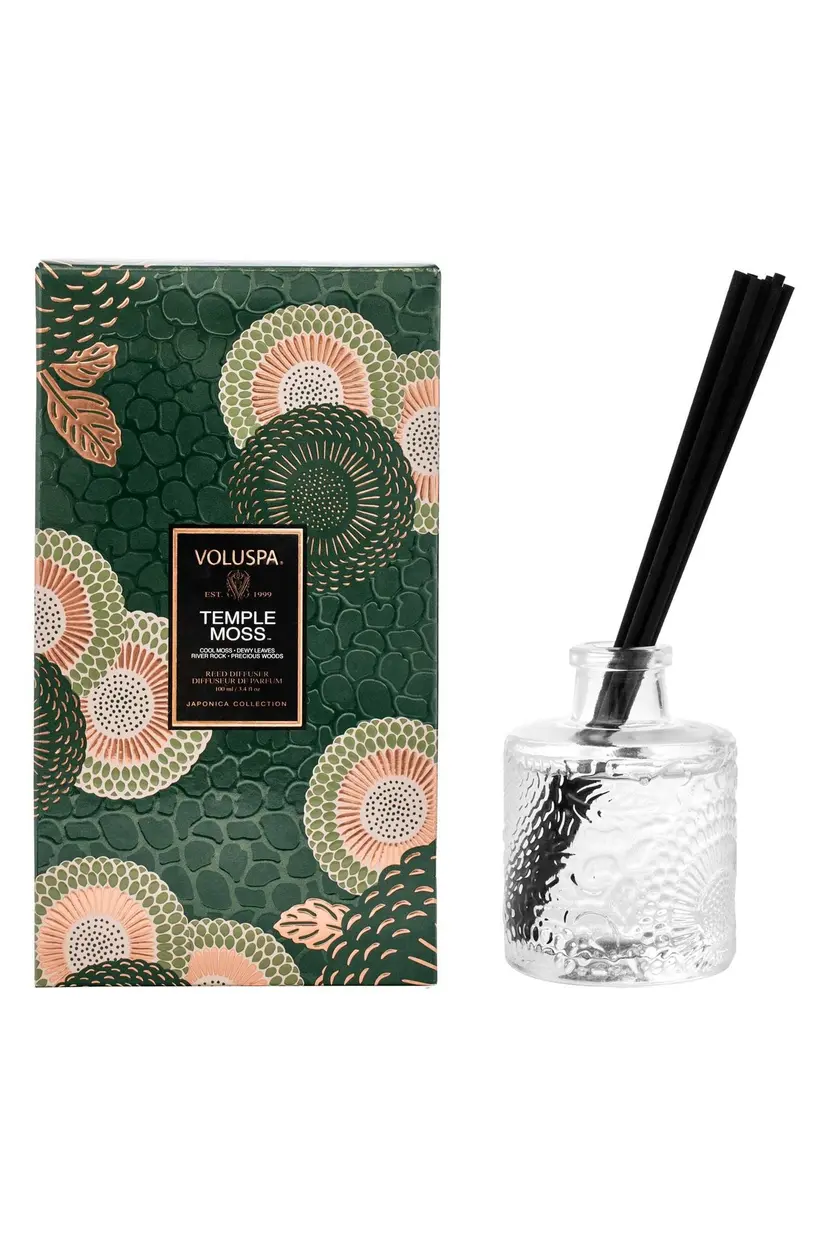 VOLUSPA Temple Moss Reed Diffuser 100ml