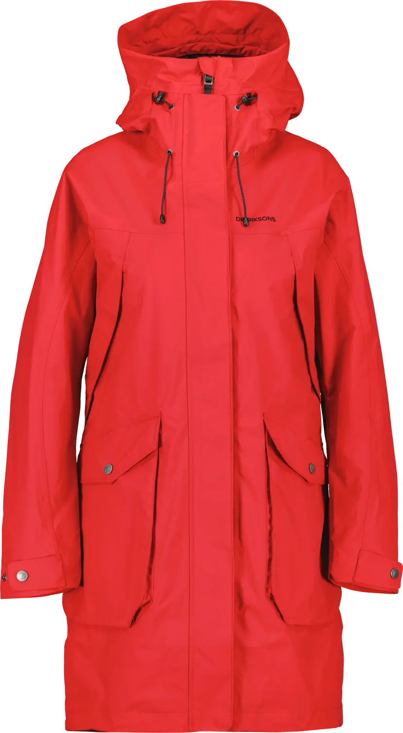 Didriksons Didriksons Women's Thelma Parka 10 Pomme Red