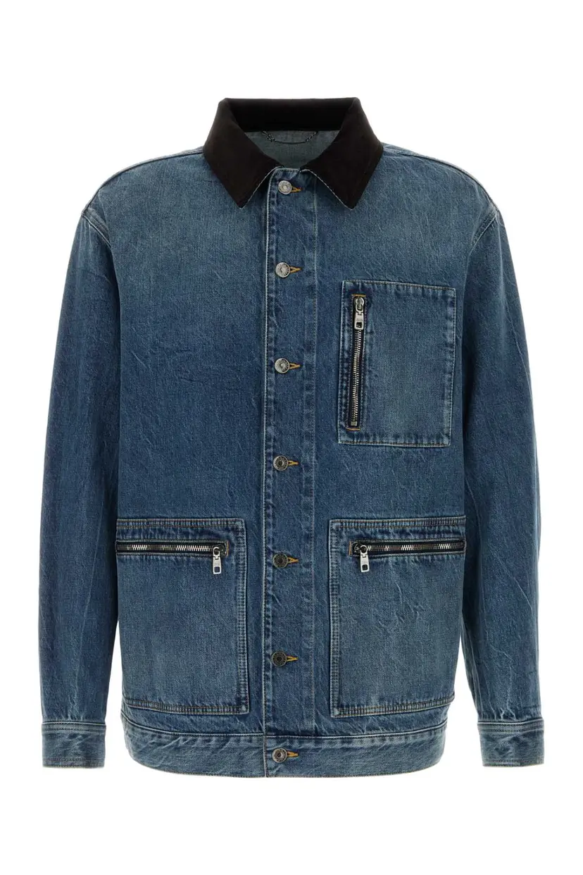 Dolce & Gabbana Dolce & Gabbana Denimjakker – Blå