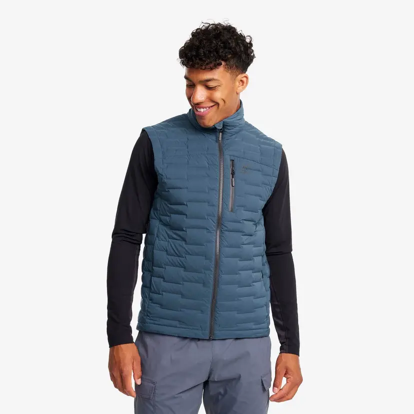 RevolutionRace Flex Stretch Down Vest Herre Moonlit Ocean