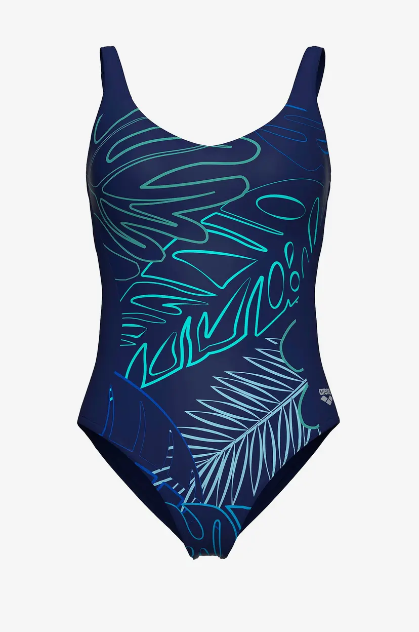 arena Badedrakt Women's Swimsuit Mia Wing Back - Blå