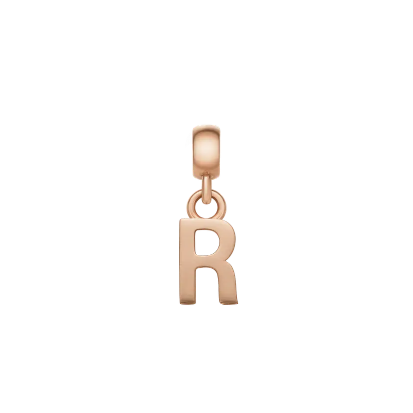 Daniel Wellington Rose Gold Charm Letter | DW