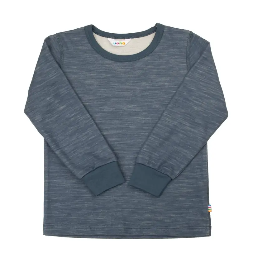 Joha Ulltrøye m. bambus innerst "Propeller" Kids Blue