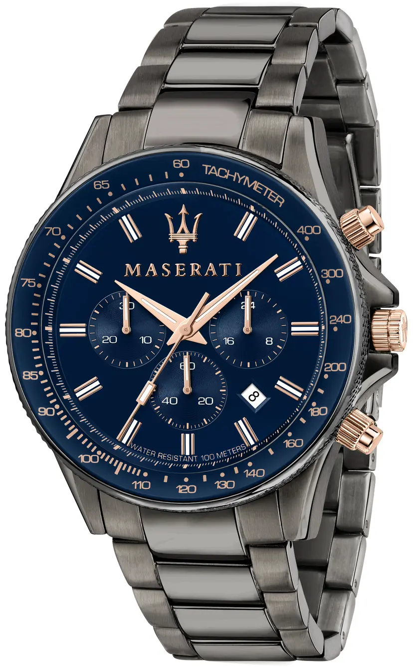 MASERATI Maserati Herreklokke R8873640001 Sfida Blå/Stål Ø44 mm