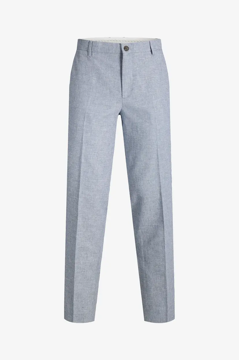 Jack & Jones Bukser jprMartin Summer Linen Blend - Blå