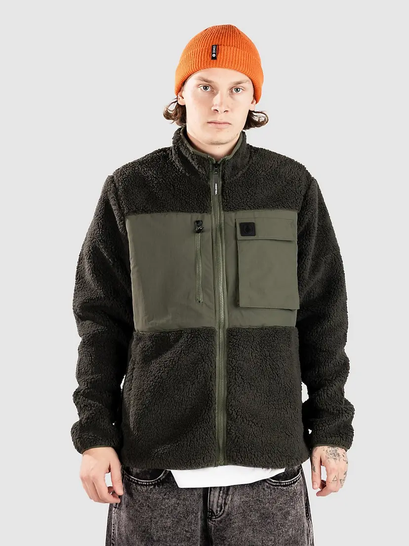 Volcom Volcom Storm Stone Hettegenser med glidelås grønn