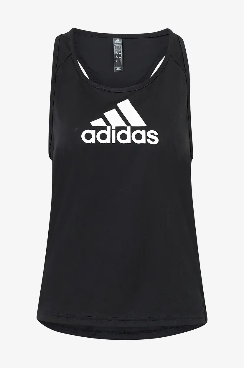 Adidas Sport Performance Treningssinglet W BL TK - Svart