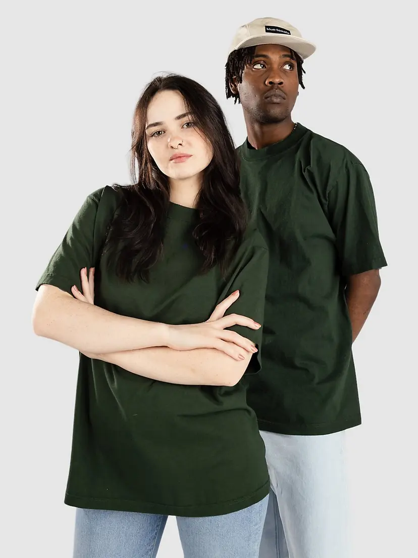 Shaka Wear Shaka Wear 7.5 Max Heavyweight Garment Dye T-skjorte grønn