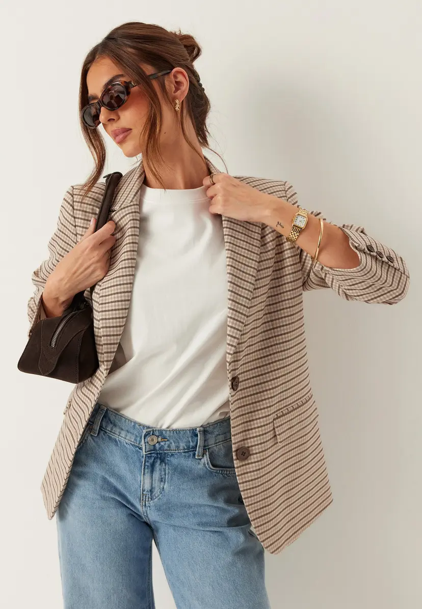 Bubbleroom Oversized L/S blazer