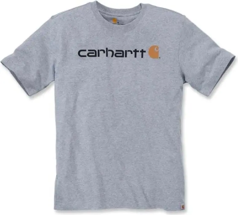Carhartt Workwear Carhartt Workwear M's Core Logo T-Shirt S-S Heather Grey