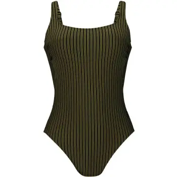 Rosa Faia Rosa Faia Holiday Stripes Swimsuit Oliven polyamid C 40 Dame