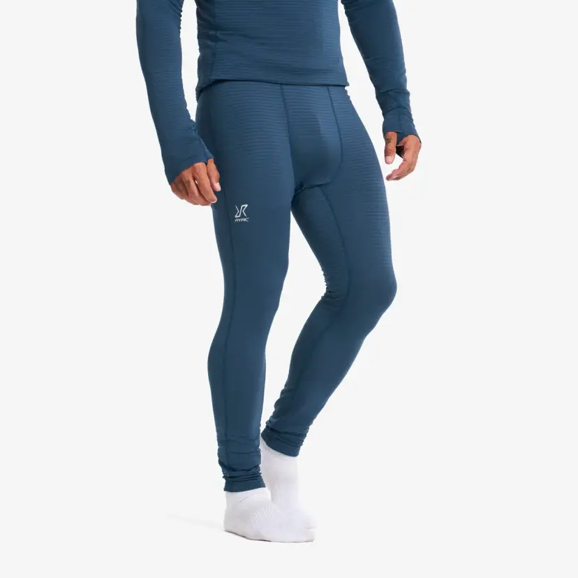 RevolutionRace Tour Thermal Base Layer Pants Herre Insignia Blue