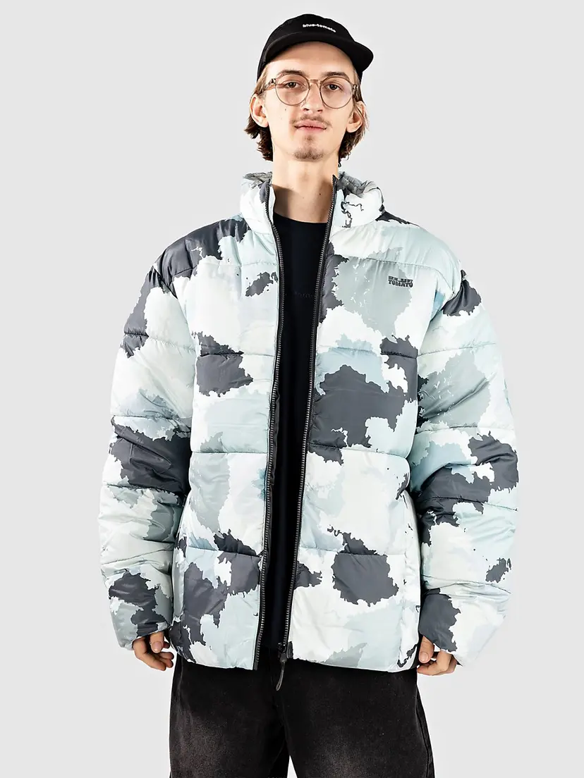 Blue Tomato Blue Tomato Watercolour Camo Puffer Jakke camo