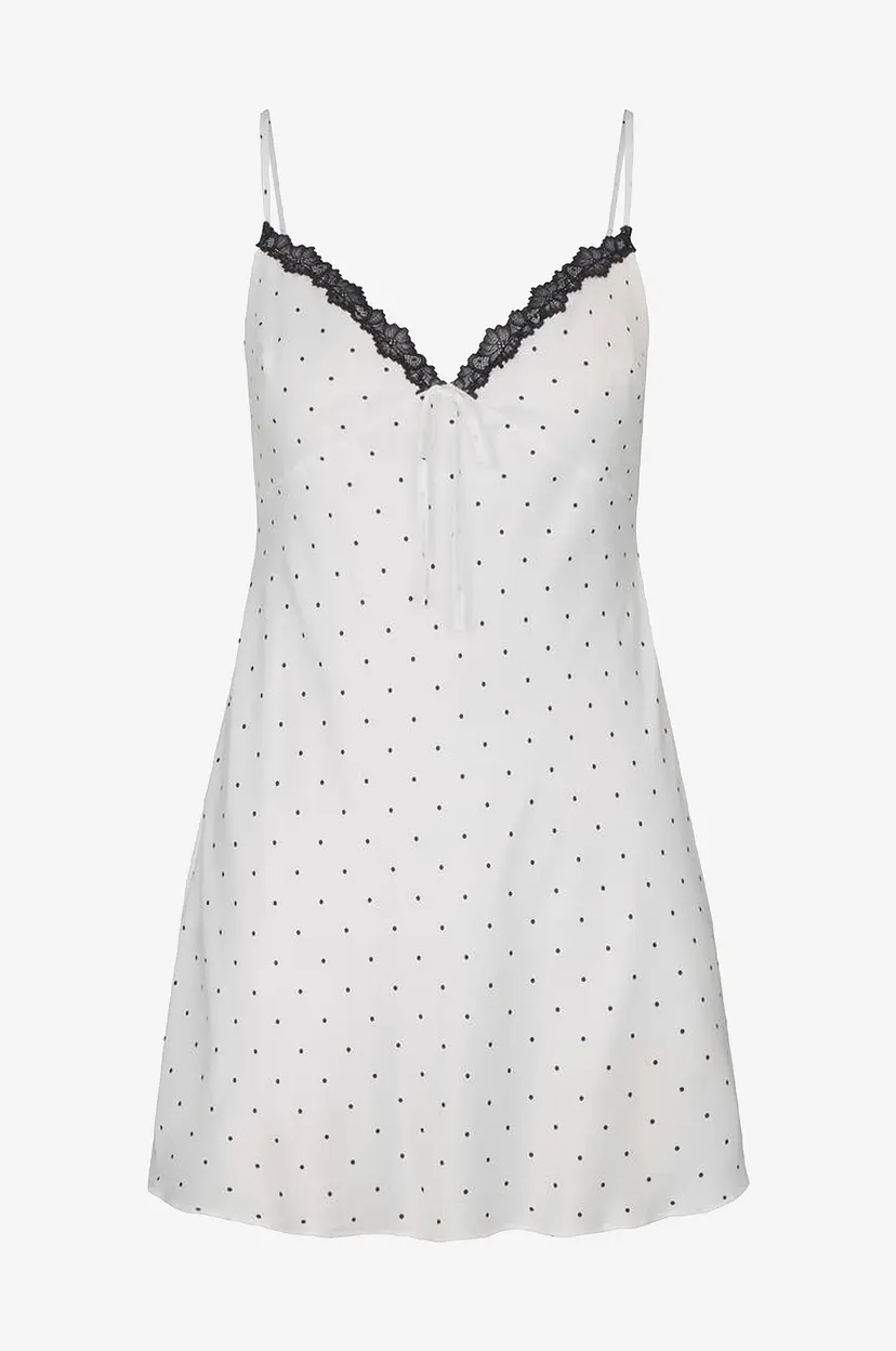 Hunkemöller Underskjørt Sd Satin Lace Dolly - Hvit