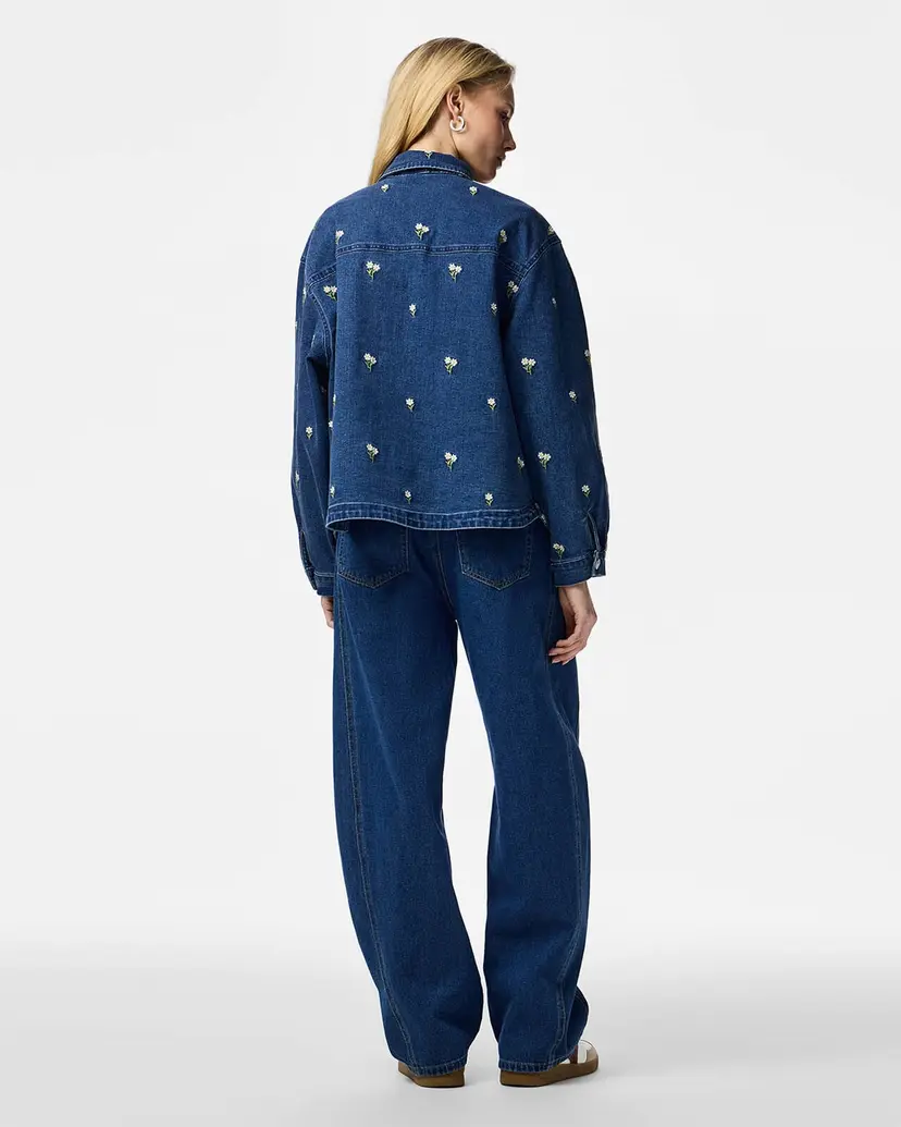 Pieces Denimjakke Flora