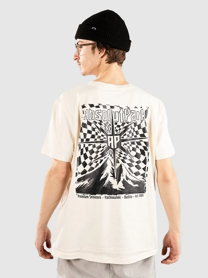 Absolut Park Absolut Park Chequered Boom T-skjorte