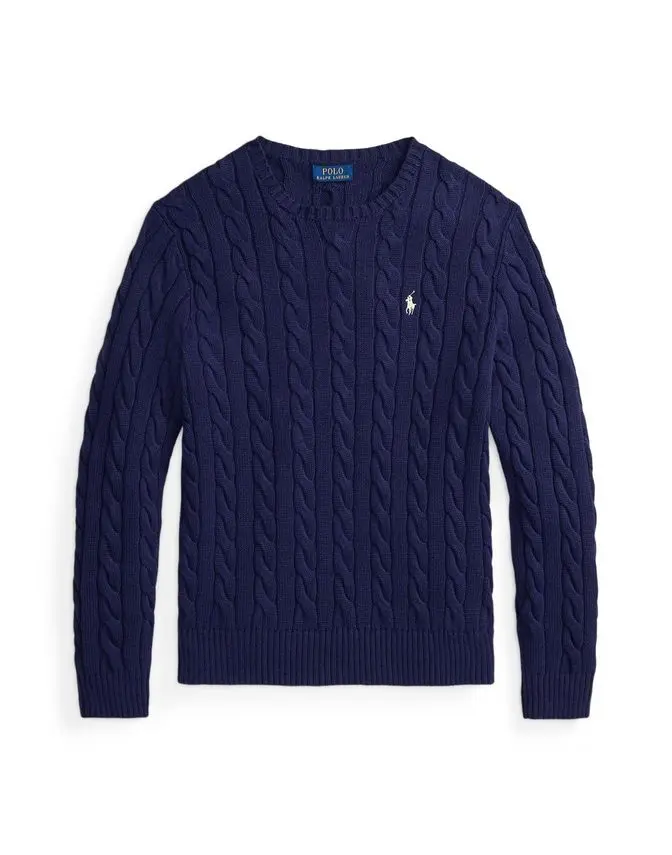 Ralph Lauren LS DRIVER CN-LONG SLEEVE-PULLOVER