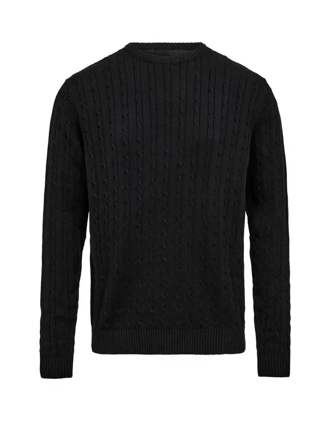 Garant Casual Cable o-neck knit regular fit